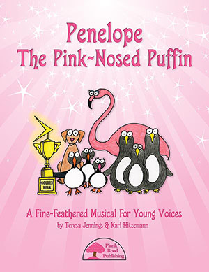 Penelope The Pink-Nosed Puffin Cover